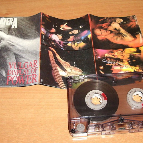 Pantera Vulgar Display Of Power cassette used, metal