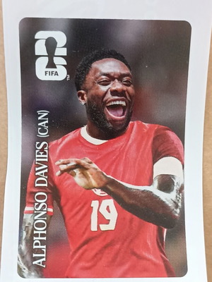 Panini FIFA World Cup 2026 Alphonso Davies Coca Cola αυτοκόλλητο καινούργιο