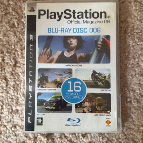 PlayStation Official Magazine GR Blu-ray Disc 06 like new (PS3)