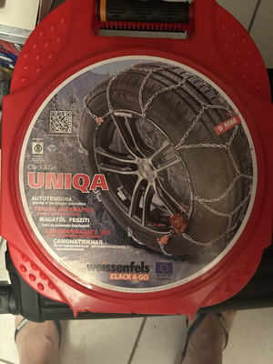 Weissenfels Uniqa M32 Clack & Go 9mm car snow chains new