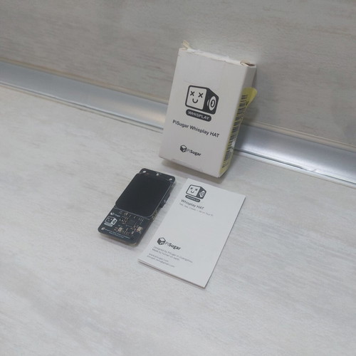 PiSugar Whisplay HAT for Raspberry Pi Zero 2W / Pi 5, audio and display