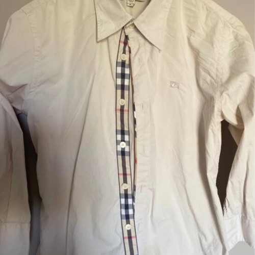 Burberry shirt small used, beige