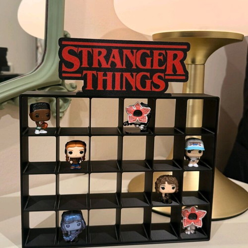 Stranger Things Display Stand 24 slots new, Kinder Joy collection shelf