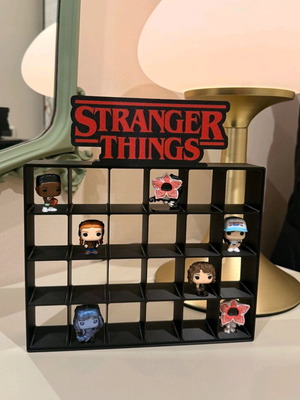 Stranger Things Display Stand 24 slots new, Kinder Joy collection shelf