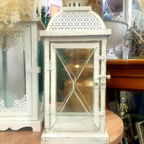 Metal lantern with design 35×13 new