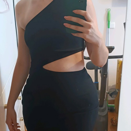 Pull & Bear black dress like new