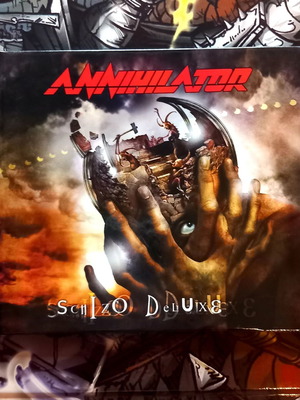 Annihilator Schizo Deluxe CD used, limited edition digibook