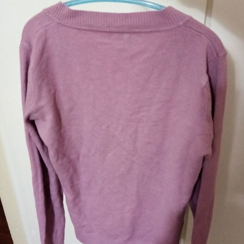 Purple sweater new, size large