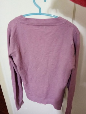 Purple sweater new, size large