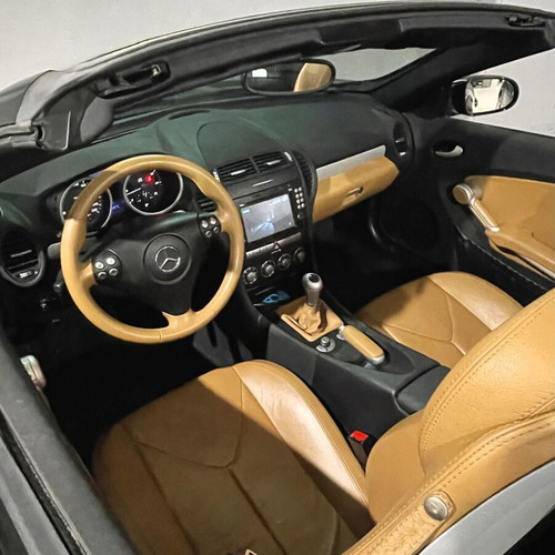 Mercedes-Benz SLK 200 2006 manual roadster used, 117896 km, black