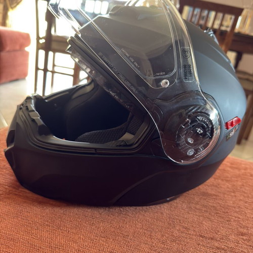 Caberg Duke Evo helmet like new, size Small, black matt, flip up