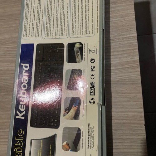 Elastic and silent keyboard new