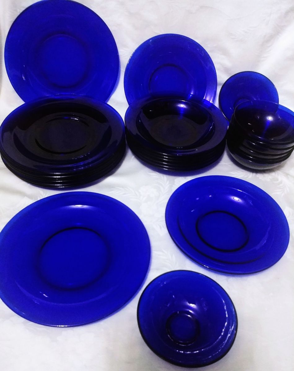 Bormioli Rocco Cobalt Blue 6set ヴィンテージ Bormioli Rocco Rondo Sapphire cobalt… - € 240,00 - Vendora.cy