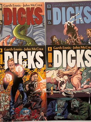 Dicks volumes 1, 3, 4, 5 used, missing volume 2