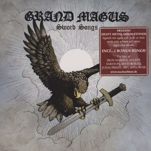 Grand Magus Sword Songs Limited Edition Digipak CD near mint