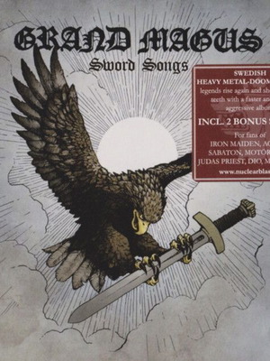 Grand Magus Sword Songs Limited Edition Digipak CD near mint