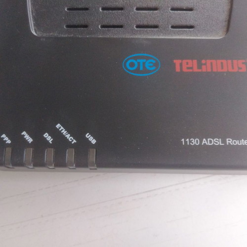 Telindus 1130 ADSL router used, OTE