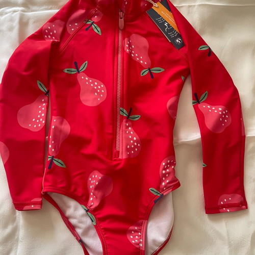 Kite Girls' Long Sleeve Swimsuit 116cm 6Y New, UV Protection