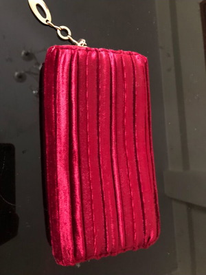 Wallet red like new