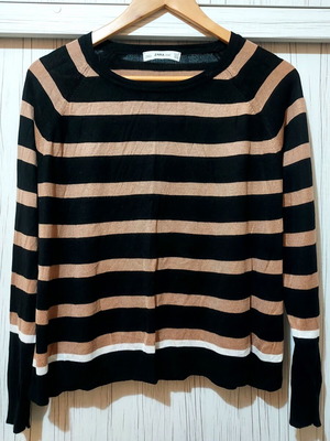 Zara women's blouse multicolored medium used