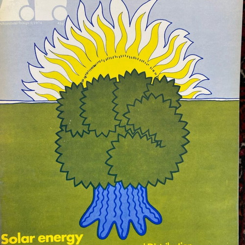 Architectural Design magazine collectible volumes like new 1973-1975