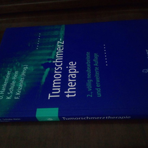 Tumorschmerztherapie medical book like new, German
