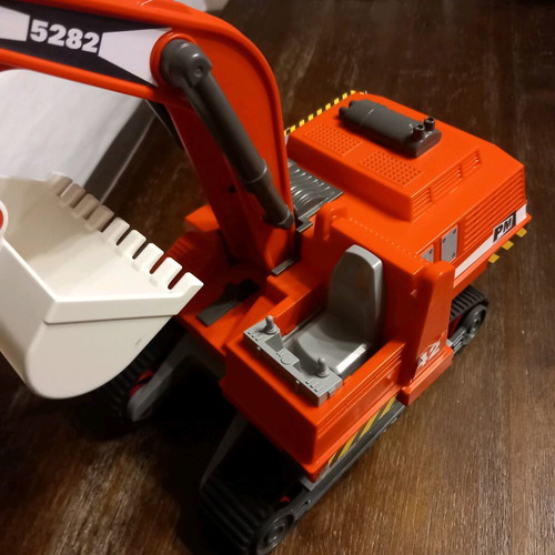 Playmobil excavator like new, vintage series with rotating cabin