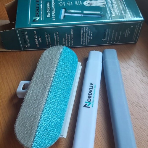 Nordkliv 4-in-1 Pet Hair Remover new for sofas, clothes & cars