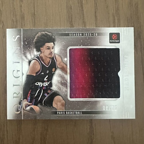 Panini EuroLeague Origins Nadir Hifi /75 basketball card