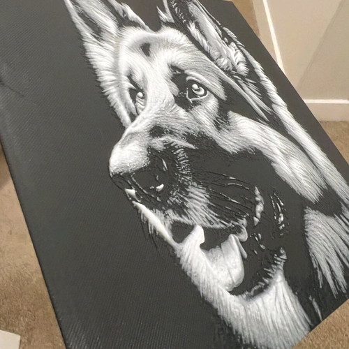 3D Print Art German Shepherd design new