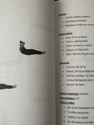 Manual Mat & Props Pilates Teacher Level 2 σαν καινούργιο