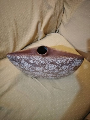 Porcelain decorative vase in gondola shape, 1990s