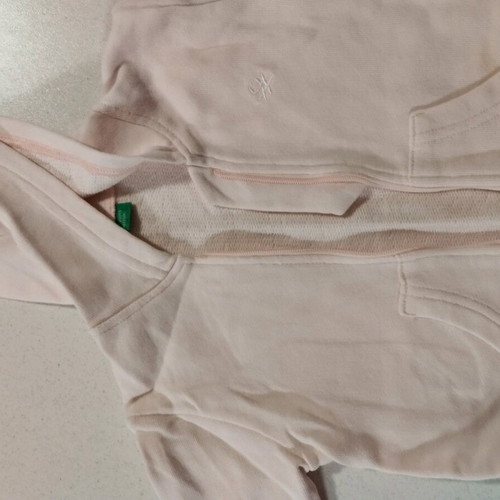 Benetton pink baby jacket like new for 9 months