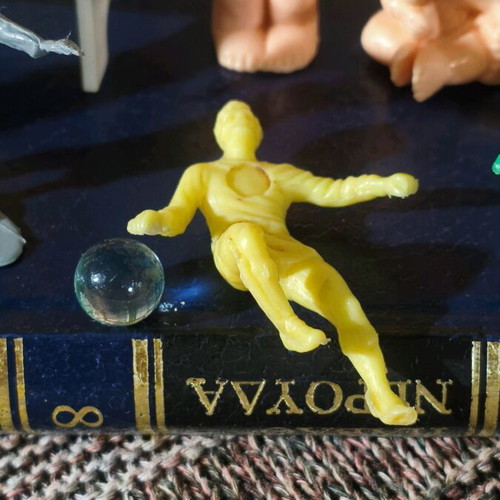Vintage toys used, set of 18 pieces