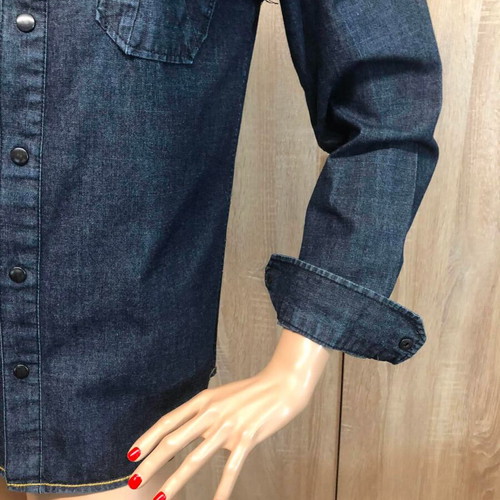 Cedar Wood State shirt new, size S/M, blue cotton