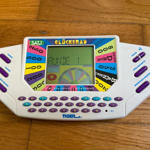 Tiger Electronics Clücksrad handheld 1995 like new