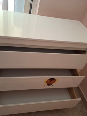 Troll Baby Dresser with Changing Table Like New