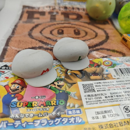 Super Mario merch bundle used, official collectibles