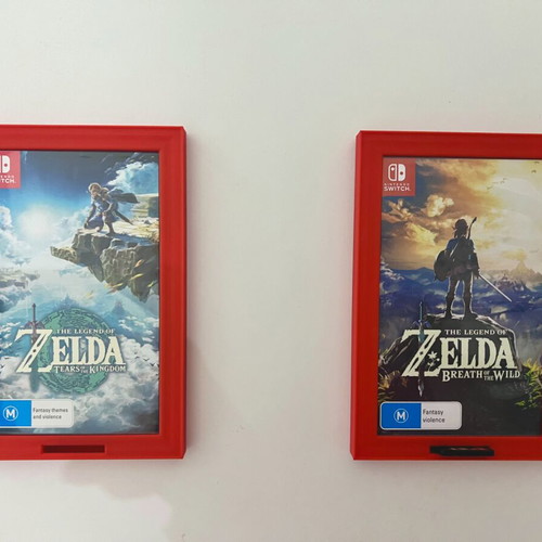 Nintendo Switch wall frame like new for games