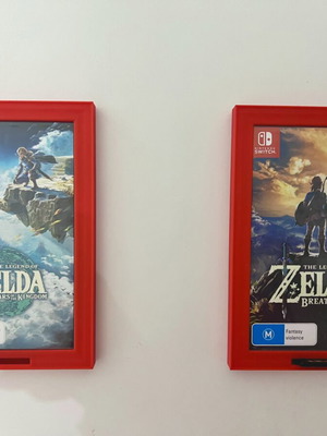 Nintendo Switch wall frame like new for games