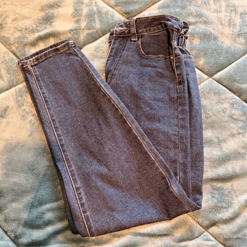Blue high-waisted Celestino jeans like new, size S