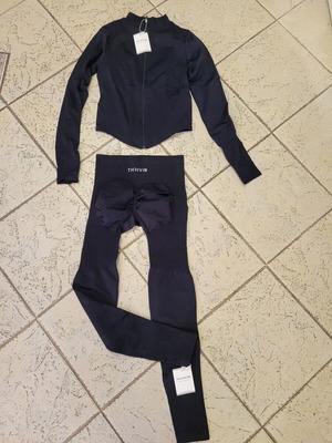 Thrivin women's sports set new, black, size S