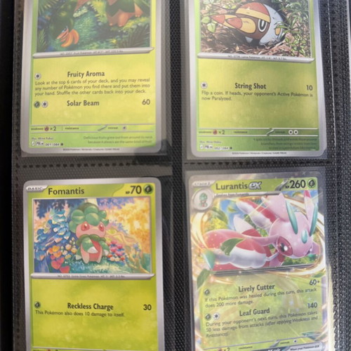 Pitch Black Pokemon card set, nearly complete, 105 base cards plus rares