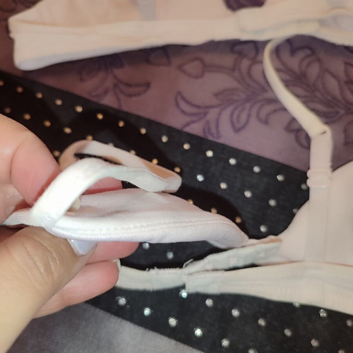 Minerva Teen Triangle Bras like new, cotton, size 65B
