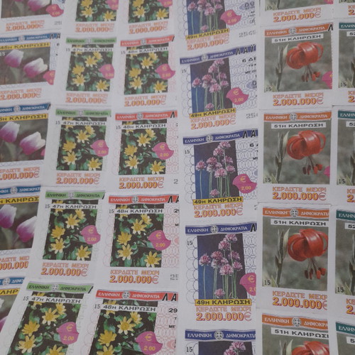 Laiko Lottery Collection 2005 used with wildflower images