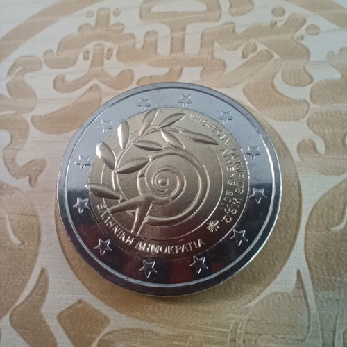 Greece 2 euro 2011 Paraolympics coin new in capsule