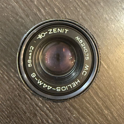 Zenit lens used for camera