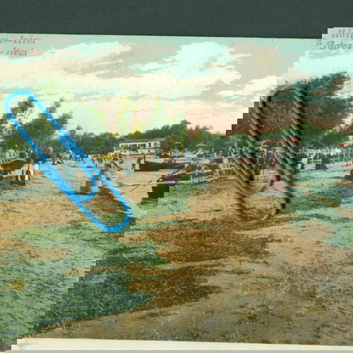 Παλιά καρτποστάλ "Πάτρα - Ιτέαι" ταχυδρομημένη 1917 σαν καινούργιο