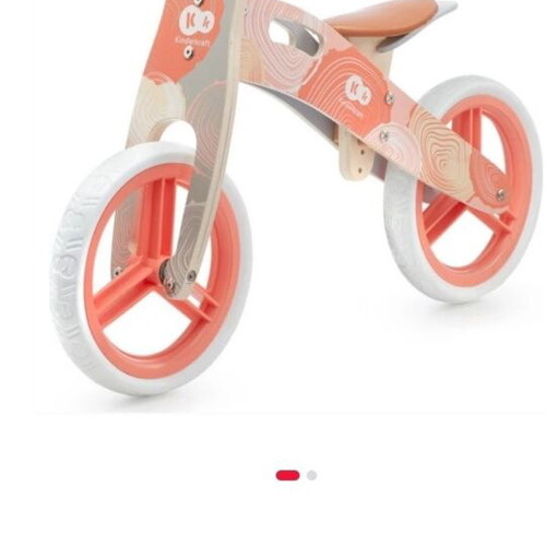 Kinderkraft Runner 2021 balance bike like new, Nature Coral