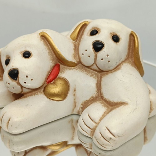 Thun puppies used, porcelain and ceramic